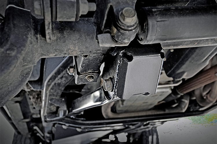 Jeep Wrangler Lower Control Skid Plates - Front - Rough Country - '07-'17